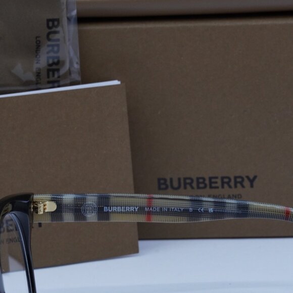 Final Price! Burberry BE2356 3942 Black Eyeglasses 51mm - Picture 7 of 8